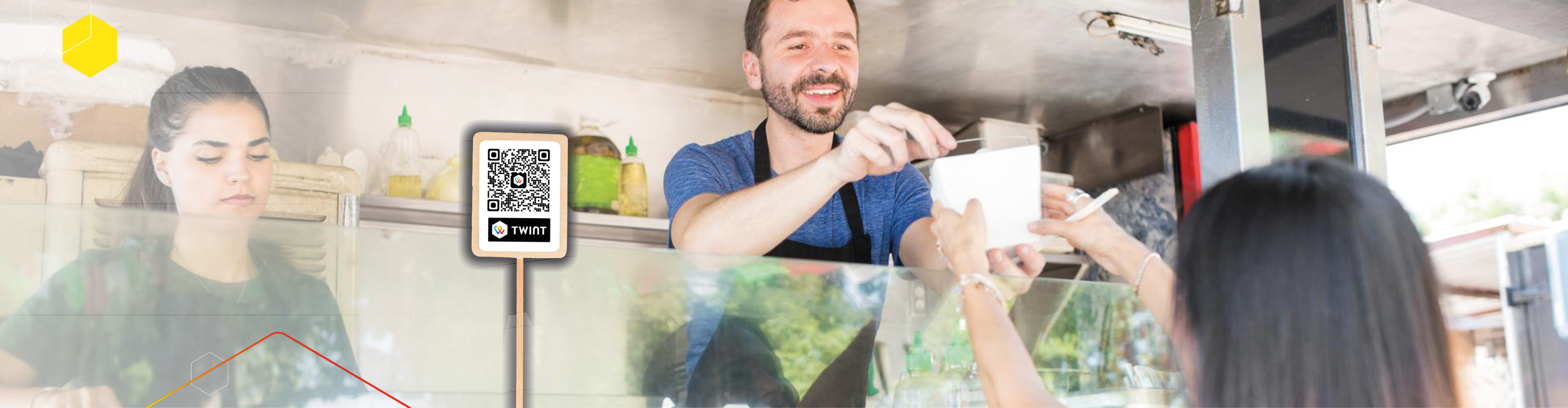 Foodtruck TWINT QR Lösung