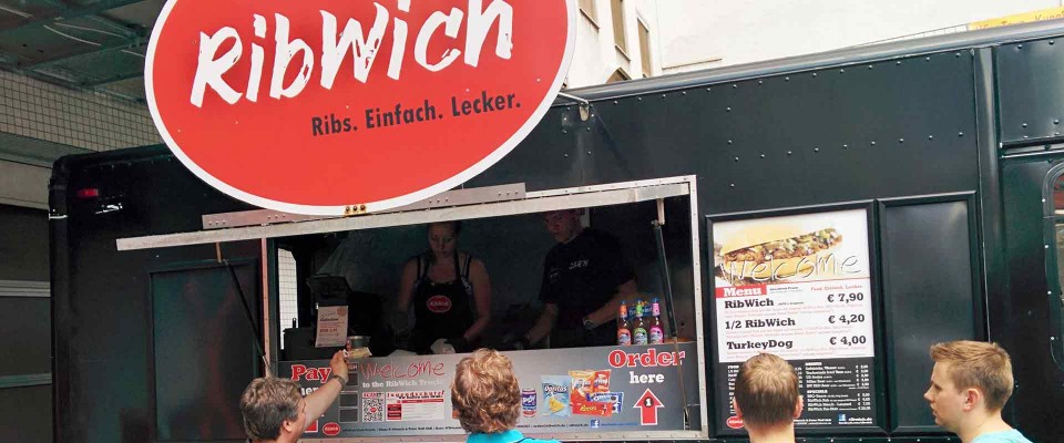 Foodtruck RibWich im Einsatz